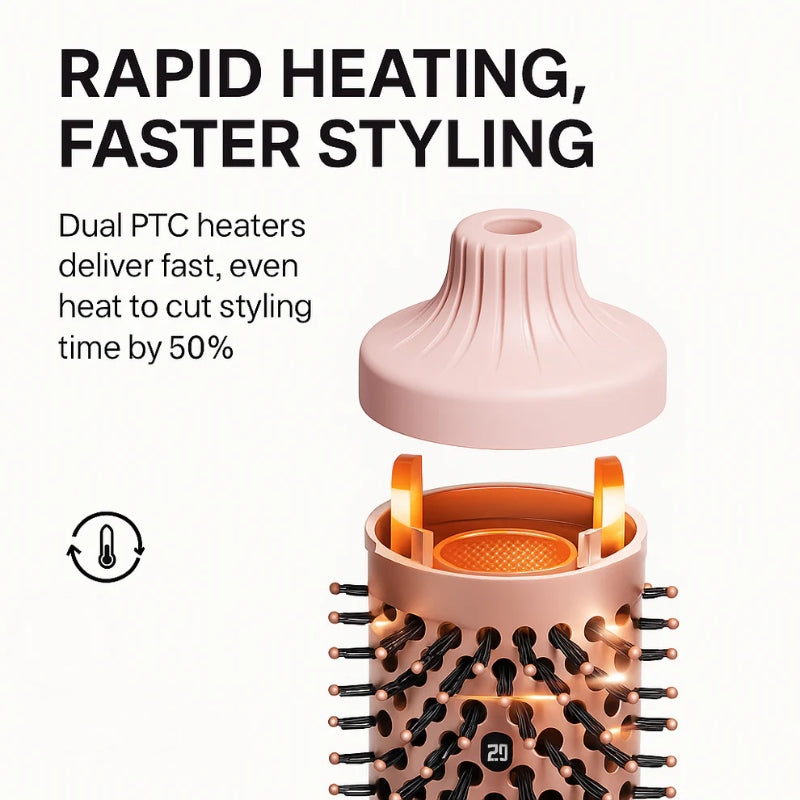 Glow Boost Ionic Thermal Brush