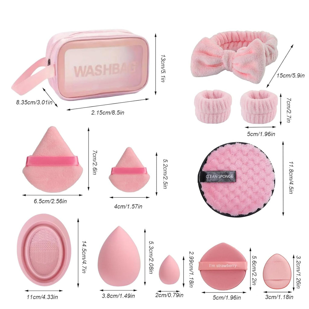 Glowche Face Makeup Tool Set