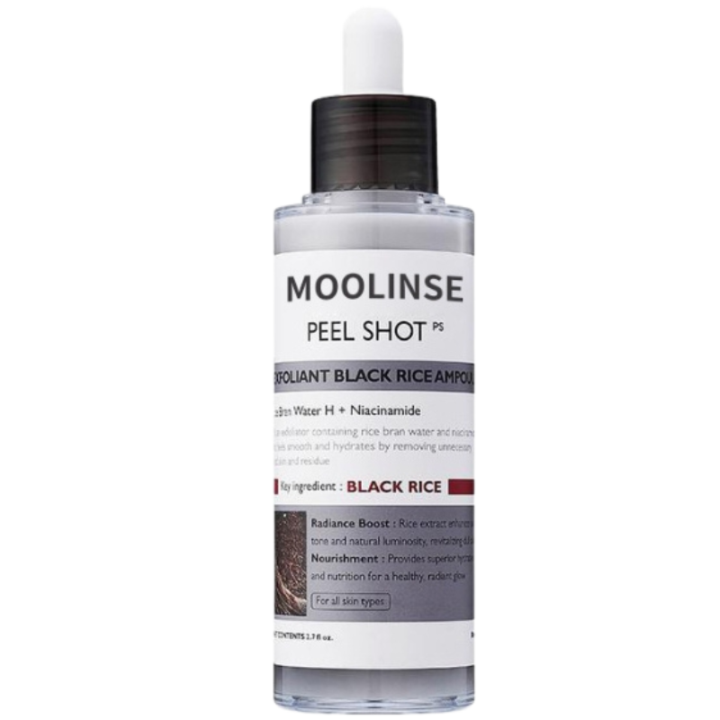 GLOWCHE MOOLINSE Peel Shot Glow Rice Ampoule Duo